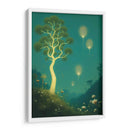 Árbol Astral Surrealista - DEA Digital Esoteric Art | Cuadro decorativo de Canvas Lab