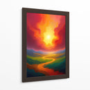 Cielo Expresionista de Turner - DEA Digital Esoteric Art | Cuadro decorativo de Canvas Lab