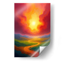 Cielo Expresionista de Turner - DEA Digital Esoteric Art | Cuadro decorativo de Canvas Lab