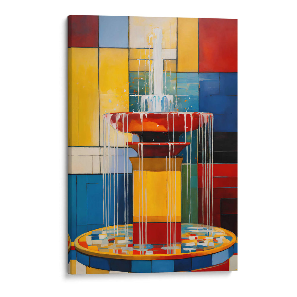 Fuente de Colores - DEA Digital Esoteric Art | Cuadro decorativo de Canvas Lab