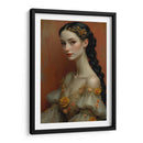 La Chica de Modigliani - DEA Digital Esoteric Art | Cuadro decorativo de Canvas Lab