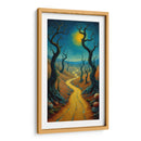 Luna en Paisaje Surrealista - DEA Digital Esoteric Art | Cuadro decorativo de Canvas Lab