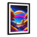 Parque Estelar Neón - DEA Digital Esoteric Art | Cuadro decorativo de Canvas Lab