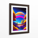 Parque Estelar Neón - DEA Digital Esoteric Art | Cuadro decorativo de Canvas Lab