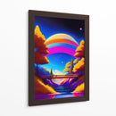 Parque Estelar Neón - DEA Digital Esoteric Art | Cuadro decorativo de Canvas Lab