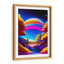 Parque Estelar Neón - DEA Digital Esoteric Art | Cuadro decorativo de Canvas Lab