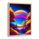 Parque Estelar Neón - DEA Digital Esoteric Art | Cuadro decorativo de Canvas Lab