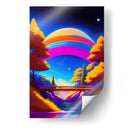 Parque Estelar Neón - DEA Digital Esoteric Art | Cuadro decorativo de Canvas Lab