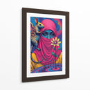 Chica Pop Art Surrealista - DEA Digital Esoteric Art | Cuadro decorativo de Canvas Lab