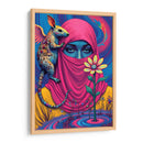 Chica Pop Art Surrealista - DEA Digital Esoteric Art | Cuadro decorativo de Canvas Lab