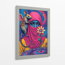 Chica Pop Art Surrealista - DEA Digital Esoteric Art | Cuadro decorativo de Canvas Lab