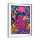 Chica Pop Art Surrealista - DEA Digital Esoteric Art | Cuadro decorativo de Canvas Lab