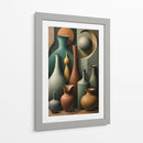 Vasijas Cubistas de Ernst - DEA Digital Esoteric Art | Cuadro decorativo de Canvas Lab