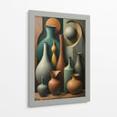 Vasijas Cubistas de Ernst - DEA Digital Esoteric Art | Cuadro decorativo de Canvas Lab