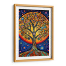 Zen Luna Árbol - DEA Digital Esoteric Art | Cuadro decorativo de Canvas Lab