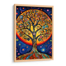 Zen Luna Árbol - DEA Digital Esoteric Art | Cuadro decorativo de Canvas Lab