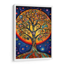Zen Luna Árbol - DEA Digital Esoteric Art | Cuadro decorativo de Canvas Lab