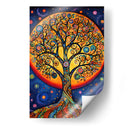 Zen Luna Árbol - DEA Digital Esoteric Art | Cuadro decorativo de Canvas Lab