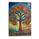 Arbol Zentangle - DEA Digital Esoteric Art | Cuadro decorativo de Canvas Lab