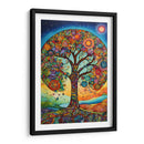 Arbol Zentangle - DEA Digital Esoteric Art | Cuadro decorativo de Canvas Lab