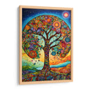 Arbol Zentangle - DEA Digital Esoteric Art | Cuadro decorativo de Canvas Lab