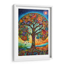 Arbol Zentangle - DEA Digital Esoteric Art | Cuadro decorativo de Canvas Lab
