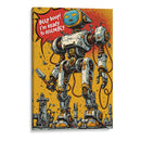 Robot Pop Art - DEA Digital Esoteric Art | Cuadro decorativo de Canvas Lab