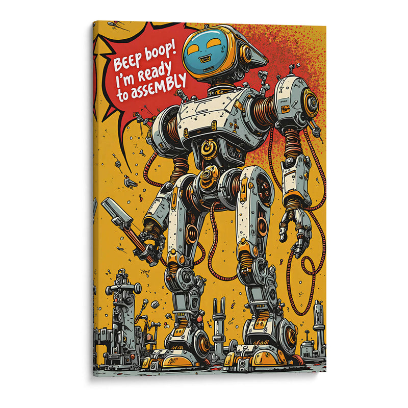 Robot Pop Art - DEA Digital Esoteric Art | Cuadro decorativo de Canvas Lab