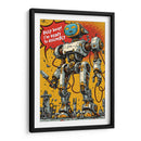 Robot Pop Art - DEA Digital Esoteric Art | Cuadro decorativo de Canvas Lab