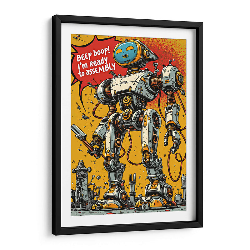Robot Pop Art - DEA Digital Esoteric Art | Cuadro decorativo de Canvas Lab