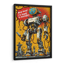 Robot Pop Art - DEA Digital Esoteric Art | Cuadro decorativo de Canvas Lab