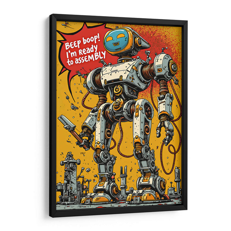 Robot Pop Art - DEA Digital Esoteric Art | Cuadro decorativo de Canvas Lab