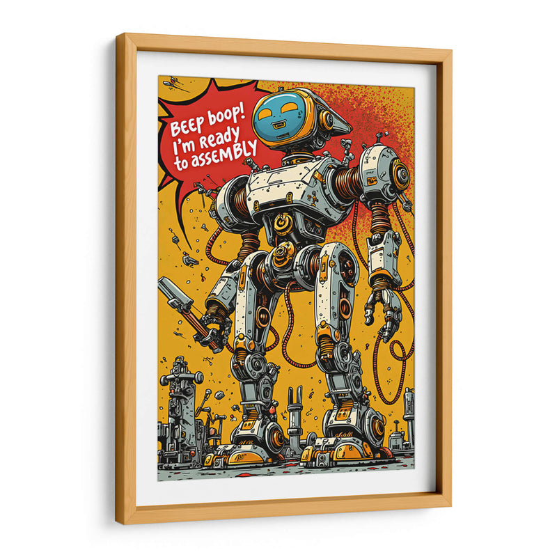Robot Pop Art - DEA Digital Esoteric Art | Cuadro decorativo de Canvas Lab