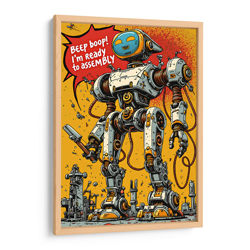Robot Pop Art - DEA Digital Esoteric Art | Cuadro decorativo de Canvas Lab