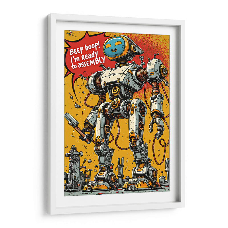 Robot Pop Art - DEA Digital Esoteric Art | Cuadro decorativo de Canvas Lab