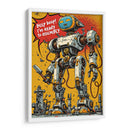 Robot Pop Art - DEA Digital Esoteric Art | Cuadro decorativo de Canvas Lab