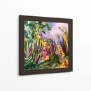 le jardin de ma sœur - Virginia Maury | Cuadro decorativo de Canvas Lab