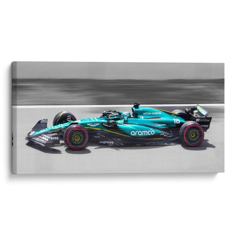 Aston Martin F1 - Christian Castro | Cuadro decorativo de Canvas Lab
