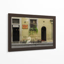 Café en Milán - Christian Castro | Cuadro decorativo de Canvas Lab