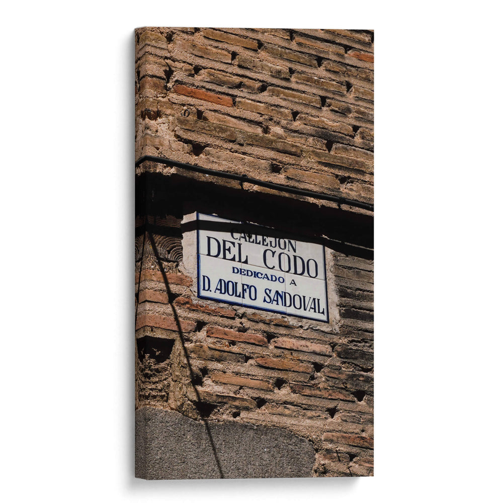 Callejón del Codo - Christian Castro | Cuadro decorativo de Canvas Lab