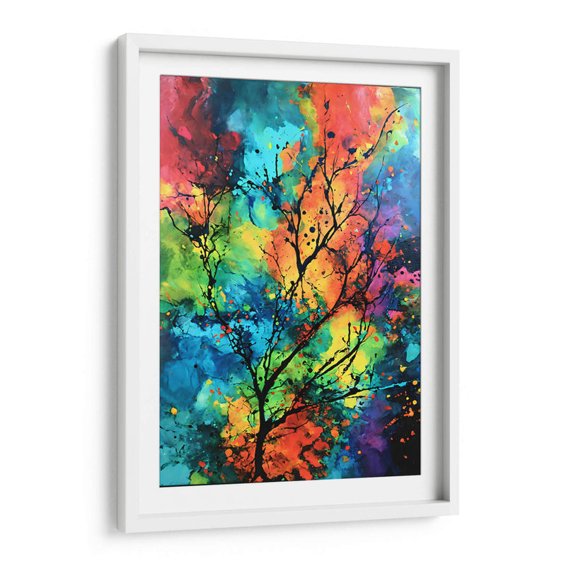 Arbol Cósmico Acrílico - DEA Digital Esoteric Art | Cuadro decorativo de Canvas Lab