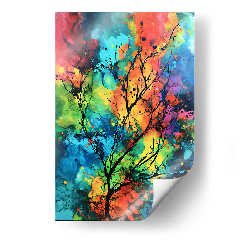 Arbol Cósmico Acrílico - DEA Digital Esoteric Art | Cuadro decorativo de Canvas Lab