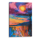 Lago de Color Acrílico - DEA Digital Esoteric Art | Cuadro decorativo de Canvas Lab