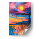 Lago de Color Acrílico - DEA Digital Esoteric Art | Cuadro decorativo de Canvas Lab