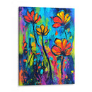 Flores Acrílicas Evocadoras - DEA Digital Esoteric Art | Cuadro decorativo de Canvas Lab