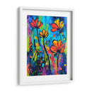 Flores Acrílicas Evocadoras - DEA Digital Esoteric Art | Cuadro decorativo de Canvas Lab