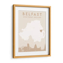 Belfast - Mapas del corazón de la ciudad 12 - Emiliano Deificus | Cuadro decorativo de Canvas Lab
