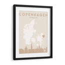 Copenhagen - Mapas del corazón de la ciudad 23 - Emiliano Deificus | Cuadro decorativo de Canvas Lab