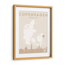 Copenhagen - Mapas del corazón de la ciudad 23 - Emiliano Deificus | Cuadro decorativo de Canvas Lab