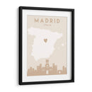 Madrid - Mapas del corazón de la ciudad 44 - Emiliano Deificus | Cuadro decorativo de Canvas Lab